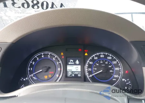 2011 Infiniti G37 Journey z USA, uszkodzony, nr VIN JN1CV6AP3BM510046